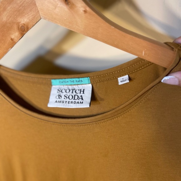 Scotch & Soda Cotton scoop neck Men's Shirt - Picture 6 of 9